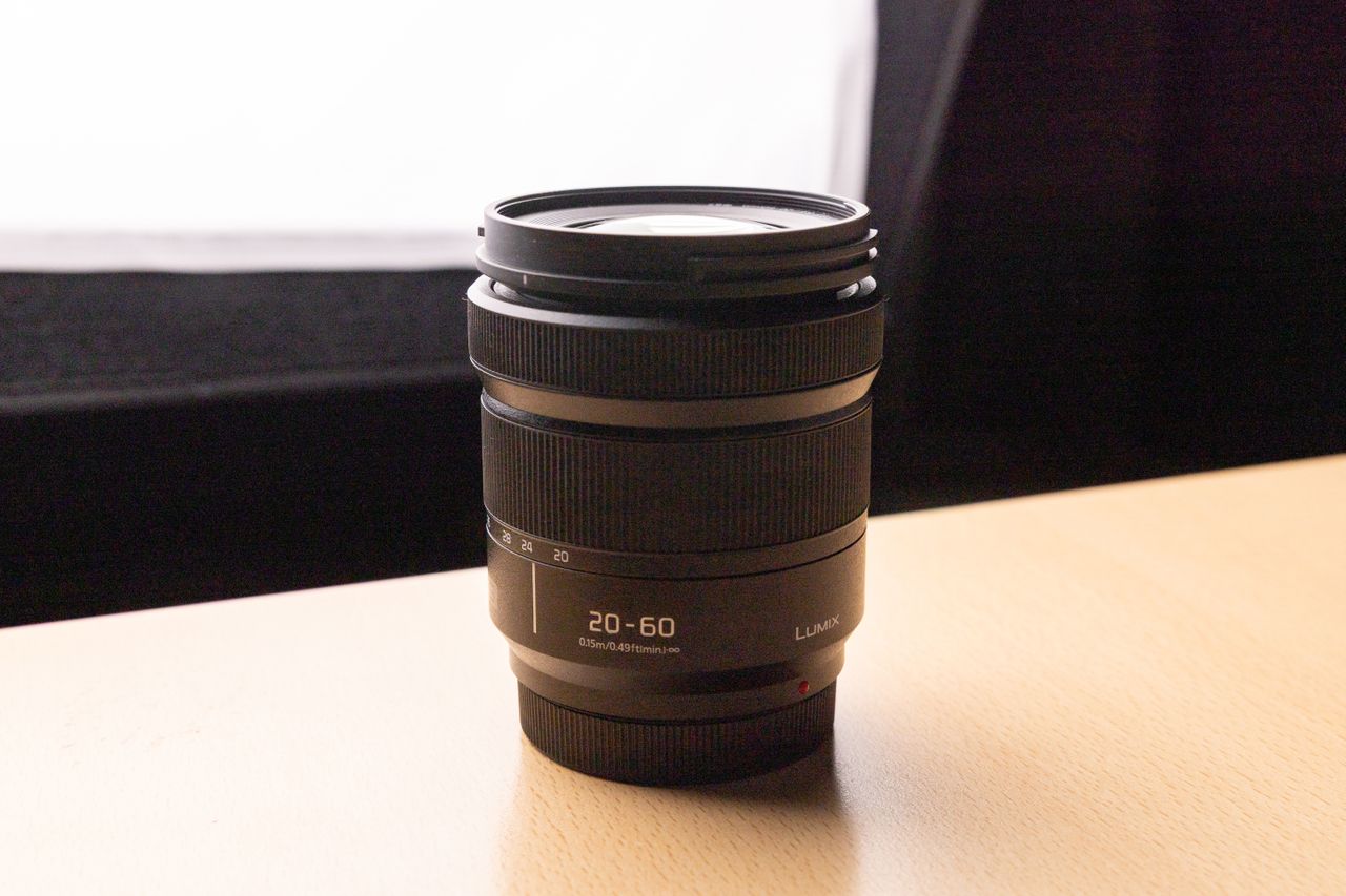 A photo of a lens taken on a Canon EOS R5 Mark II camera.