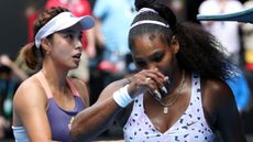 Serena Williams was knocked out of the Australian Open by Wang Qiang