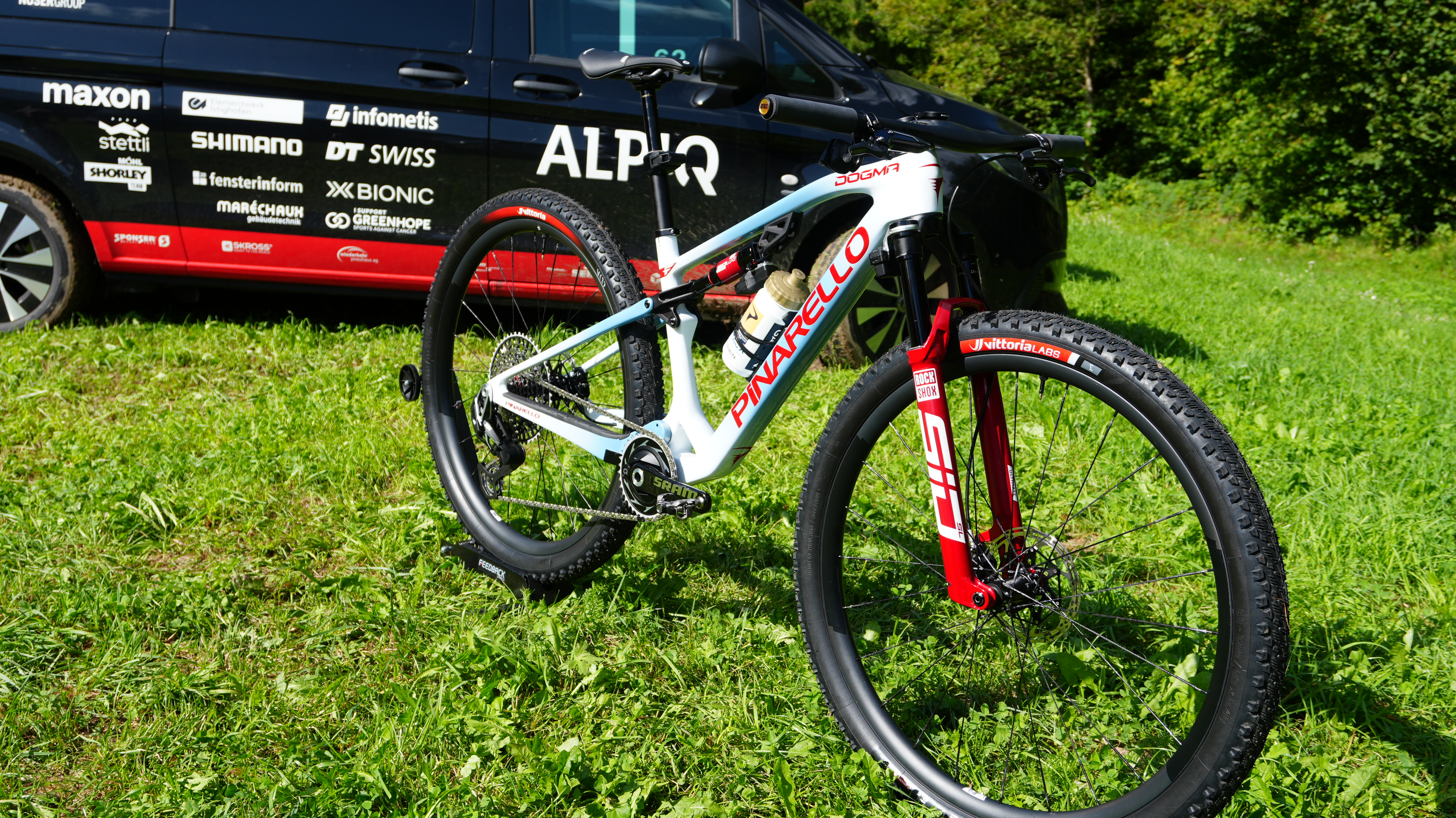 Tom Pidcock's 2026 Pinarello XC mountain bike from the Val di Sole world championships
