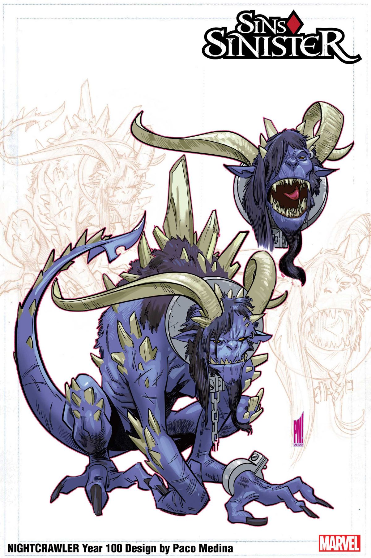 Sins of Sinister character designs