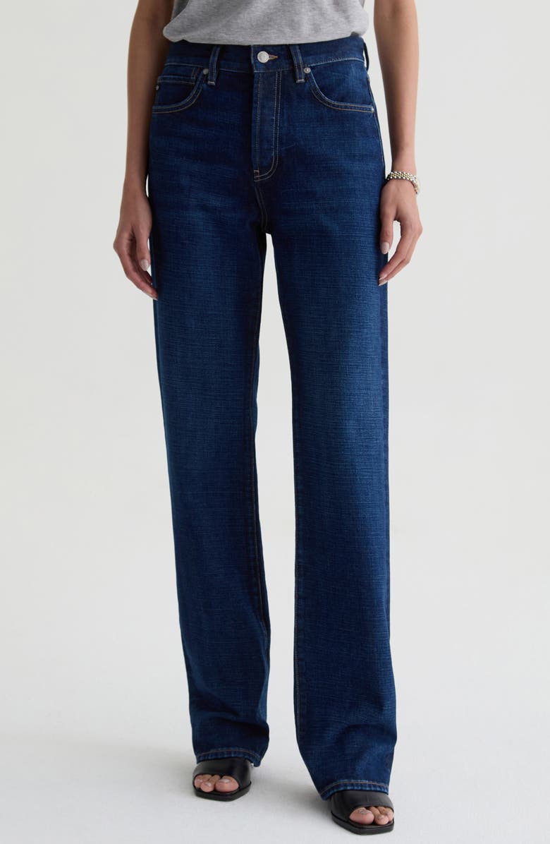 Sydney High Waist Relaxed Straight Leg Jeans