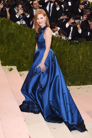 Jessica Chastain at the Met Ball 2016