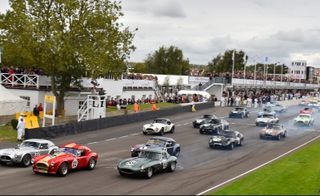 CARS at the Goodwood Revival motoring festival celebrating its 17th year