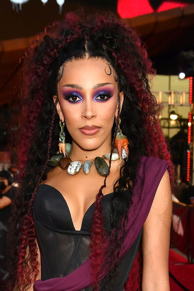 new york, new york september 12 doja cat attends the 2021 mtv video music awards at barclays center on september 12, 2021 in the brooklyn borough of new york city photo by jeff kravitzmtv vmas 2021getty images for mtvviacomcbs