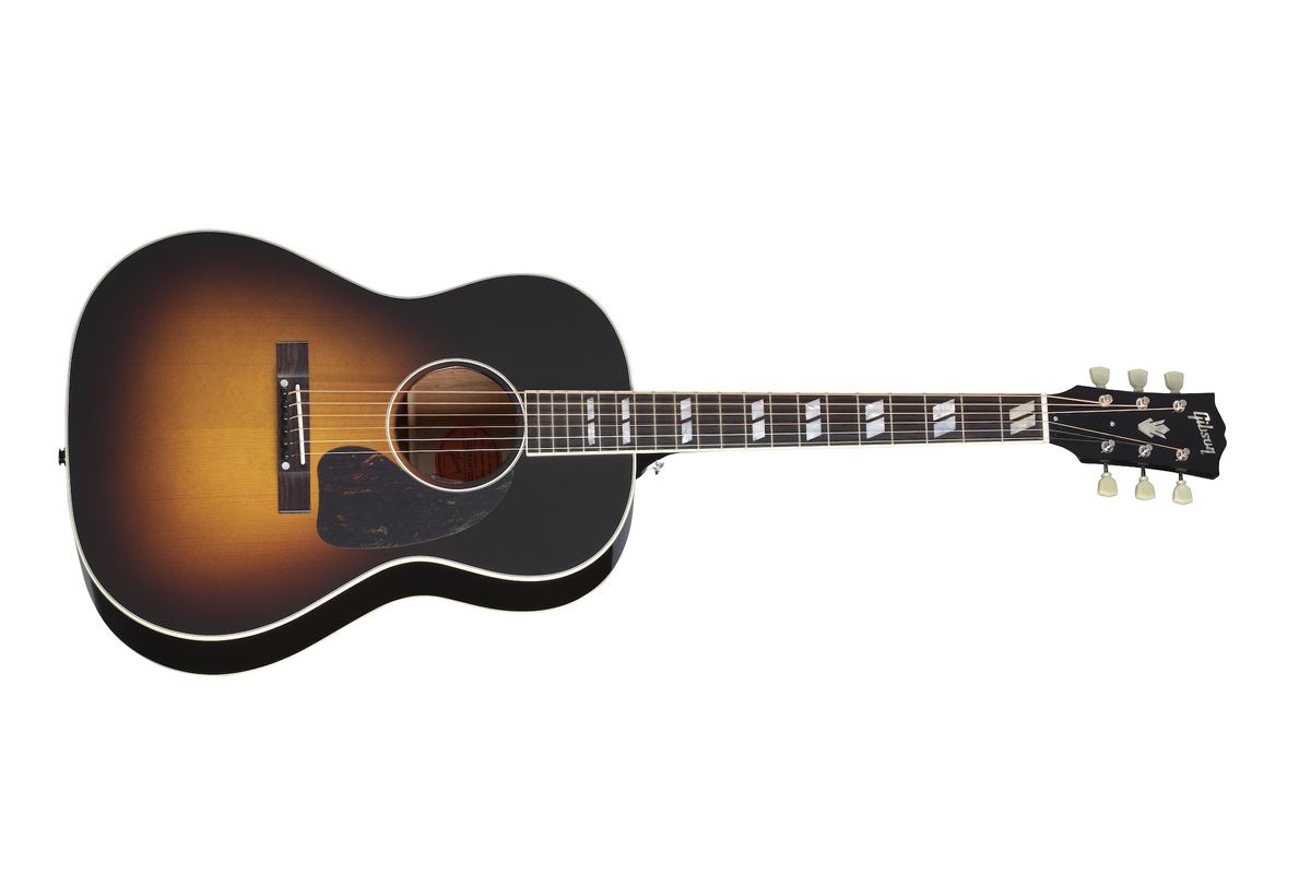 Gibson's new Nathaniel Rateliff LG-2 Western acoustic guitar