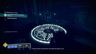 Destiny 2 Season of the Lost Shattered Realm undercroft enigmatic mystery warbringer's tower Hive plate