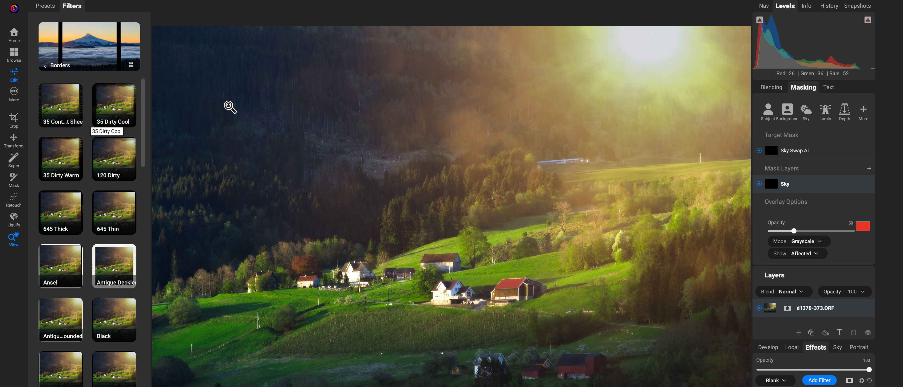 ON1 Photo RAW 2026 screenshot