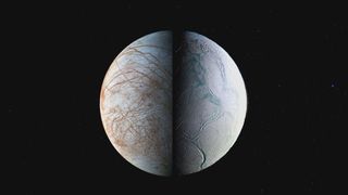 Europa and Enceladus compared