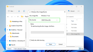 Windows 11 tips: How to burn an ISO to a USB drive or DVD