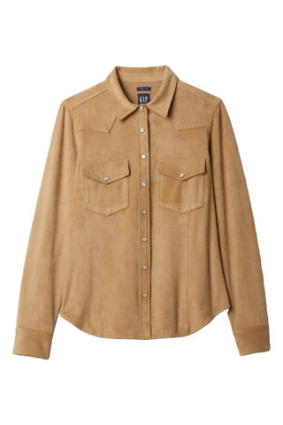 Gap Gapheritage western shirt made of vegan suede 