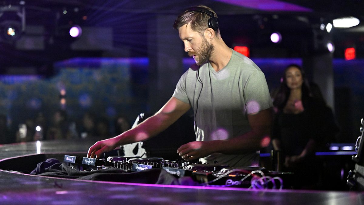 Calvin Harris Djing