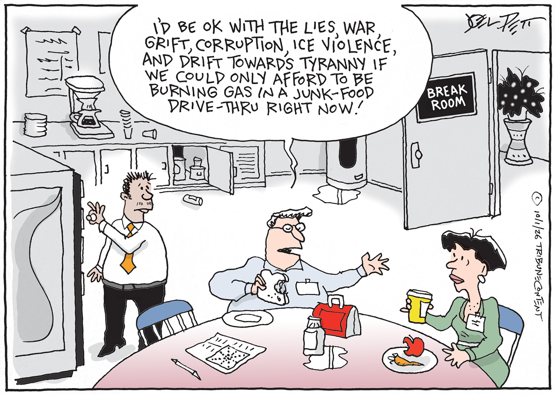 Political Cartoon