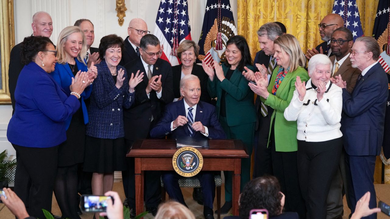 Biden signs the Social Security Fairness Act