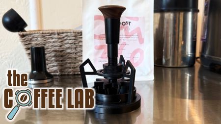 a photo of a wdt tool with the coffee lab logo