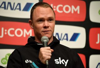 Chris Froome answers questions