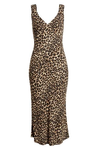 Beauden Print V-Neck Dress