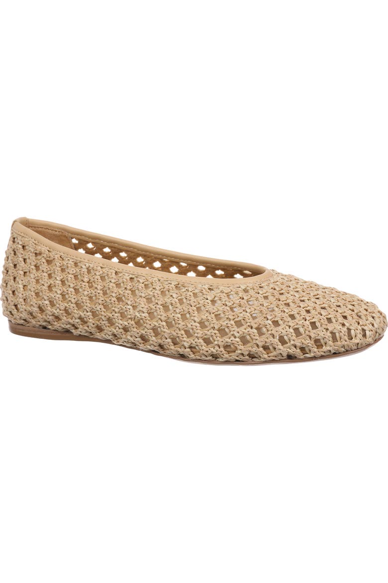 Maddox Raffia Flat