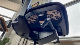 The underside of an Autonomous office chair