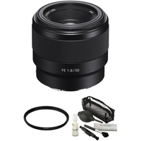 Sony FE 50mm f/1.8 lenswas $248now $198Save $50