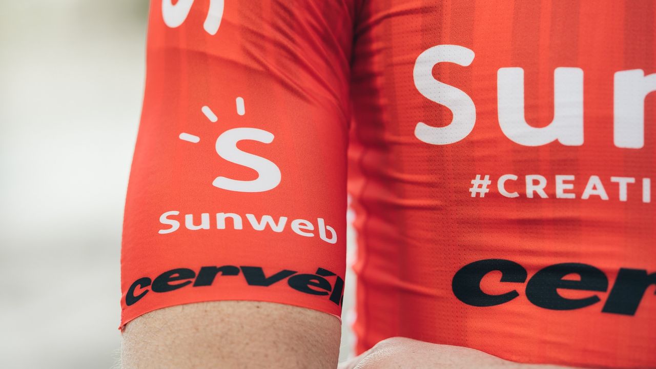 A closer look at the new Sunweb jersey