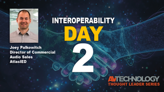 Joey Palkowitch, Director of Commercial Audio Sales, at AtlasIED