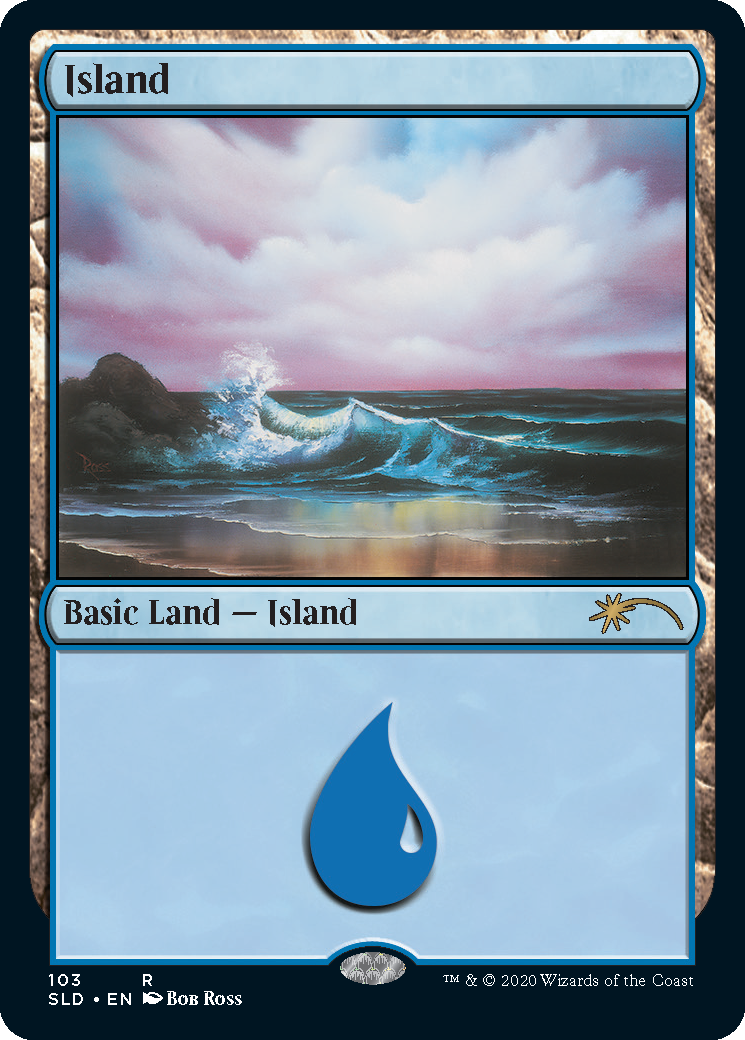 Magic: The Gathering Bob Ross cards