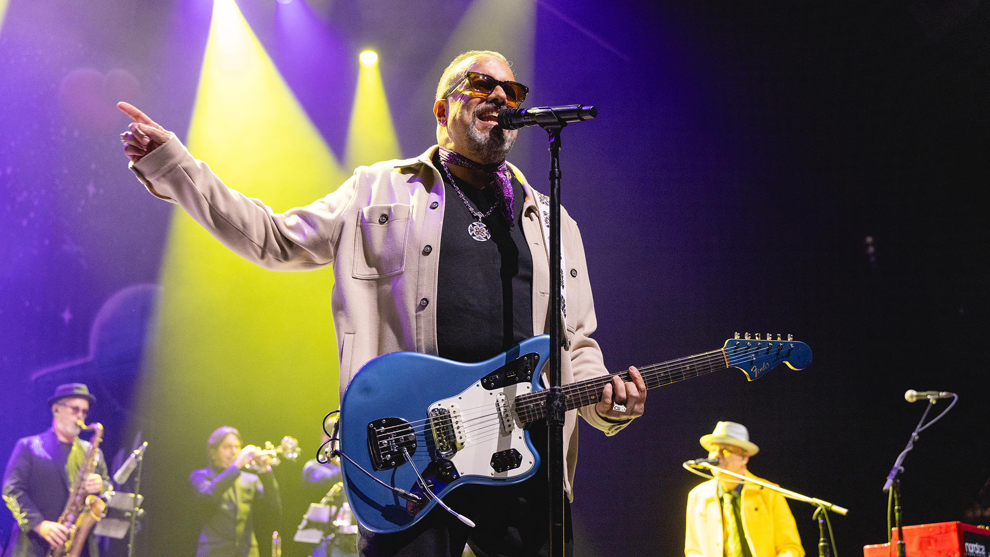 Singer-songwriter Raul Malo of The Mavericks performs in concert at ACL Live on May 18, 2024 in Austin, Texas