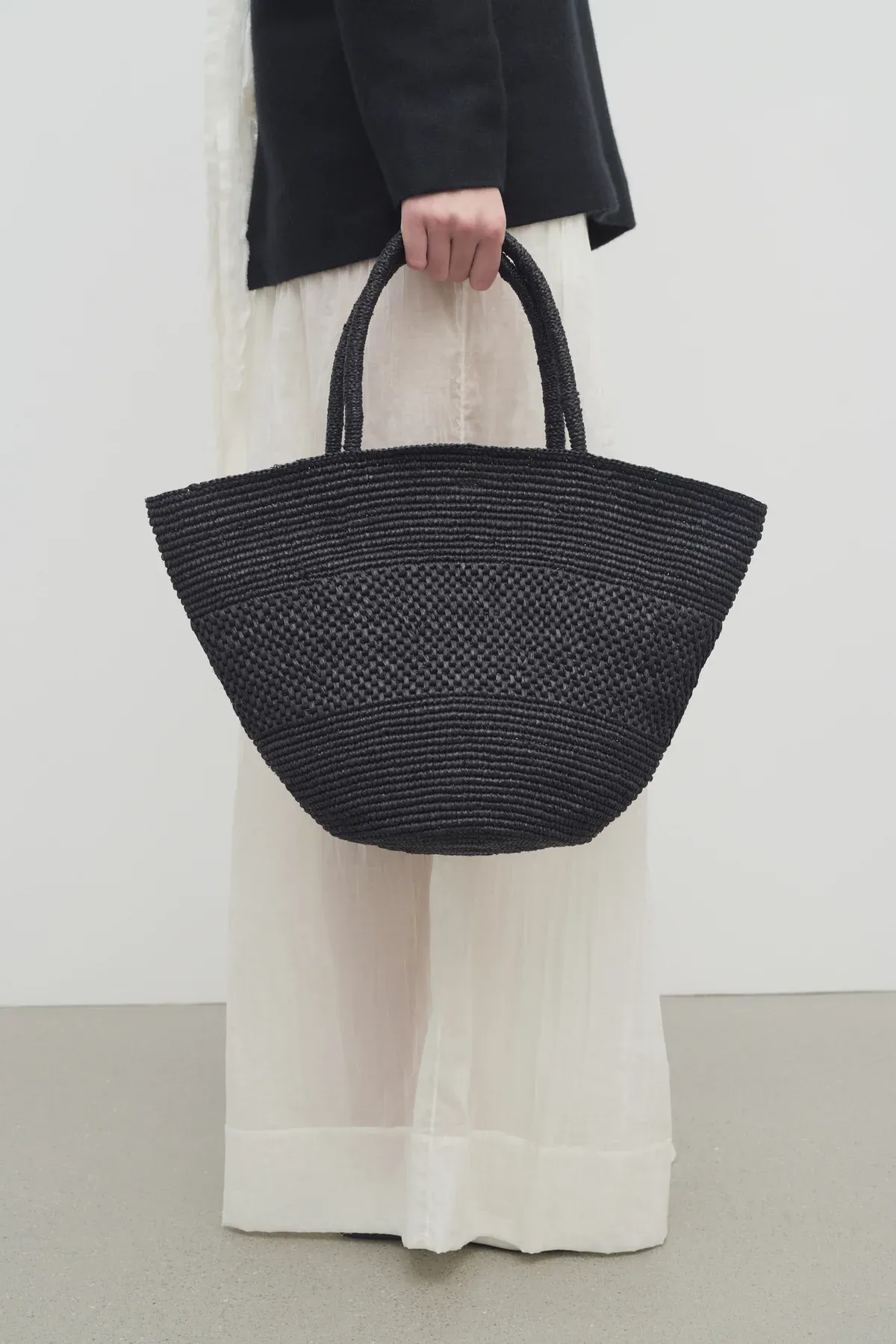 The Row, Emilie Bag in Raffia