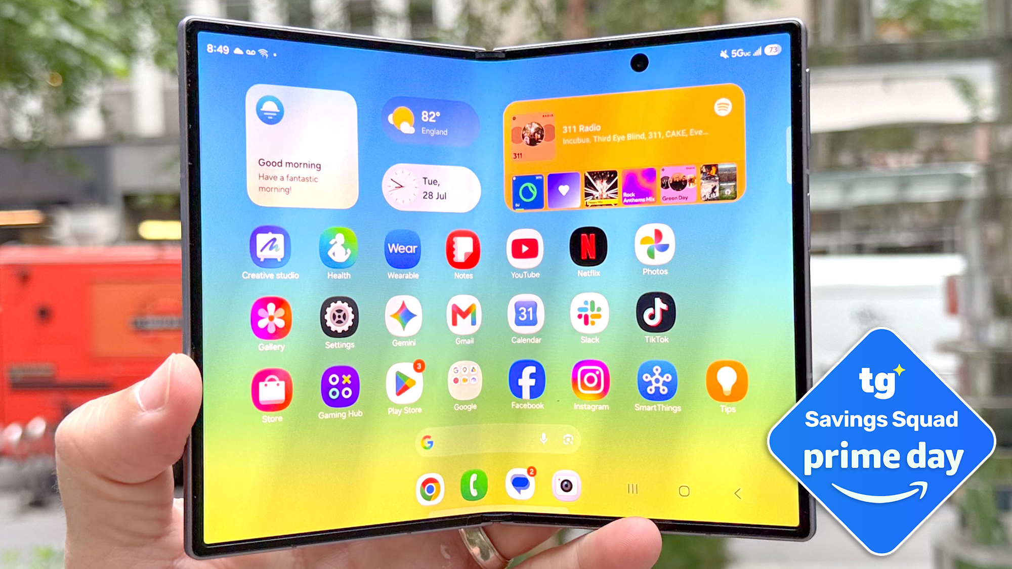 samsung galaxy z fold 8 prime day