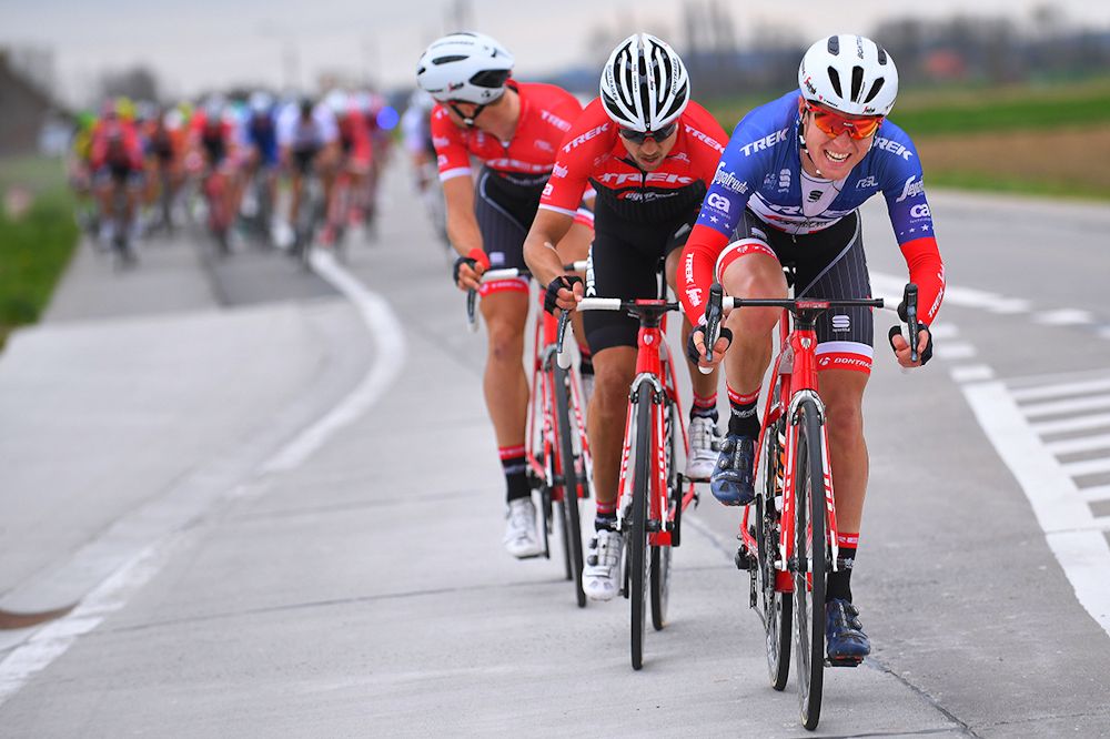 US champion Greg Daniel leads the Trek-Segafredo chase