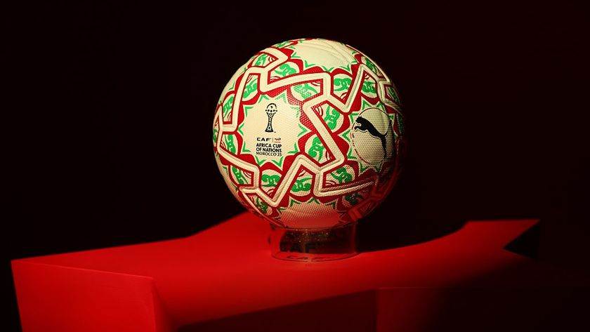 A general view of the atmosphere at the AFCON Morocco 2025 Trophy Tour Launch Event at Below The Lights, Piccadilly Circus, on November 27, 2025 in London, England.