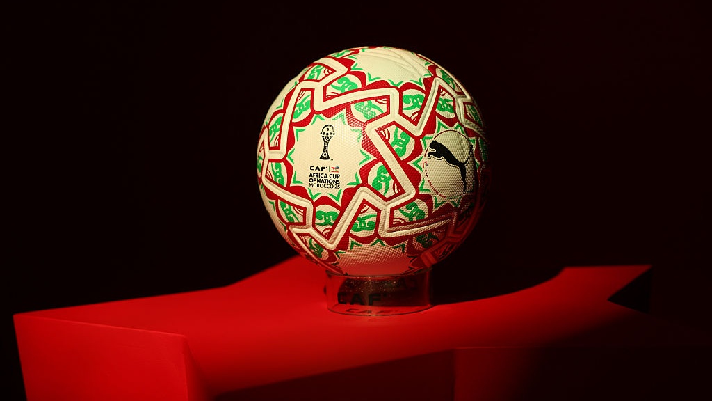 A general view of the atmosphere at the AFCON Morocco 2025 Trophy Tour Launch Event at Below The Lights, Piccadilly Circus, on November 27, 2025 in London, England.