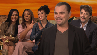 The cast of "One Battle After Another" discuss the new film.