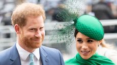 Prince Harry, Duke of Sussex and Meghan, Duchess of Sussex attend the Commonwealth Day Service 2020 at Westminster Abbey on March 9, 2020 in London, England