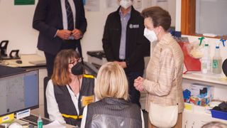 Princess Anne, Princess Royal visits the National Crisis Management Centre