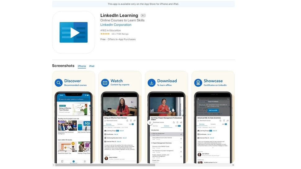 how much is linkedin learning