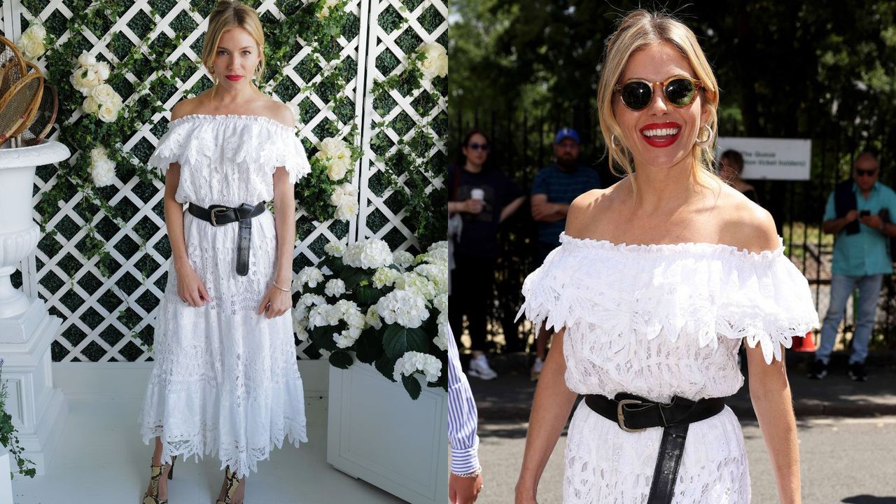 sienna miller best dressed at wimbledon tennis