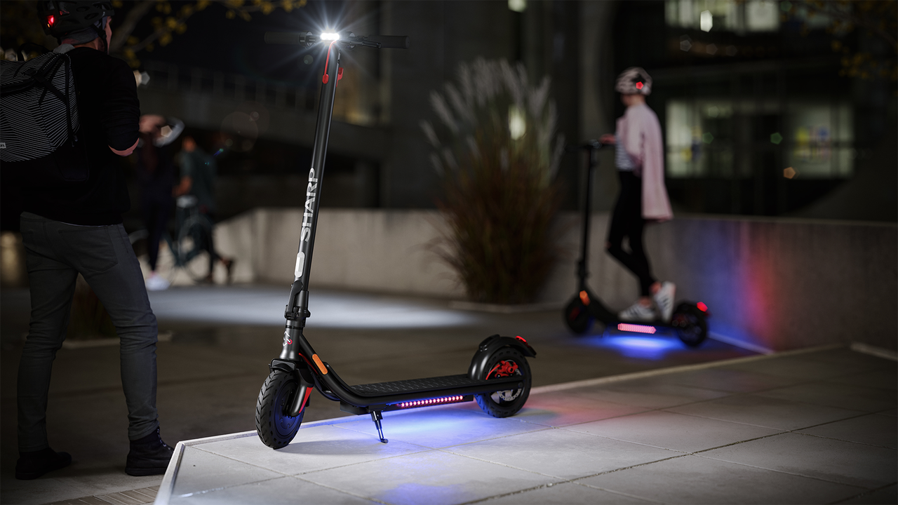 The Sharp EM-KS1 e-scooter