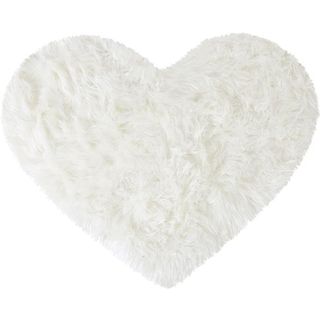 uxcell Heart Shaped Rugs for Bedroom