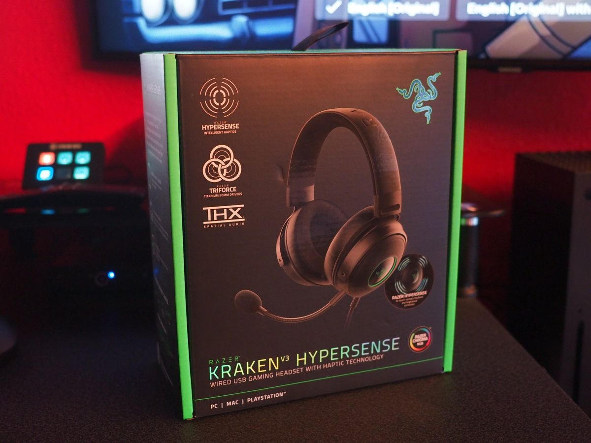 Razer Kraken V3 Hypersense Headset Review: Sound With Some Added Force 