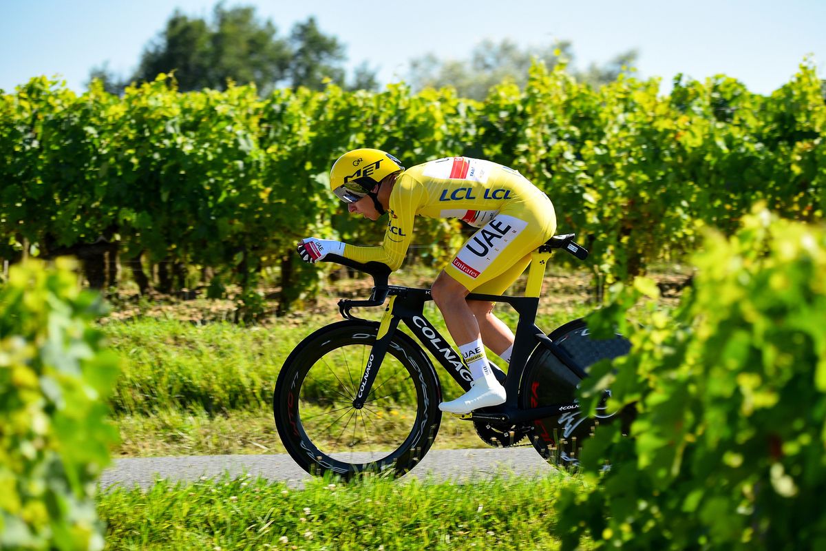 Tour de France 2021 108th Edition 20th stage Libourne Saint Emilion 308 km 17072021 Tadej Pogacar SLO UAE Team Emirates photo Dario BelingheriBettiniPhoto2021