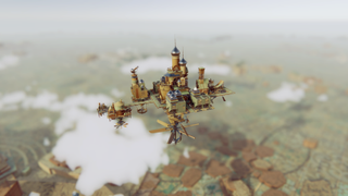 A small flying city