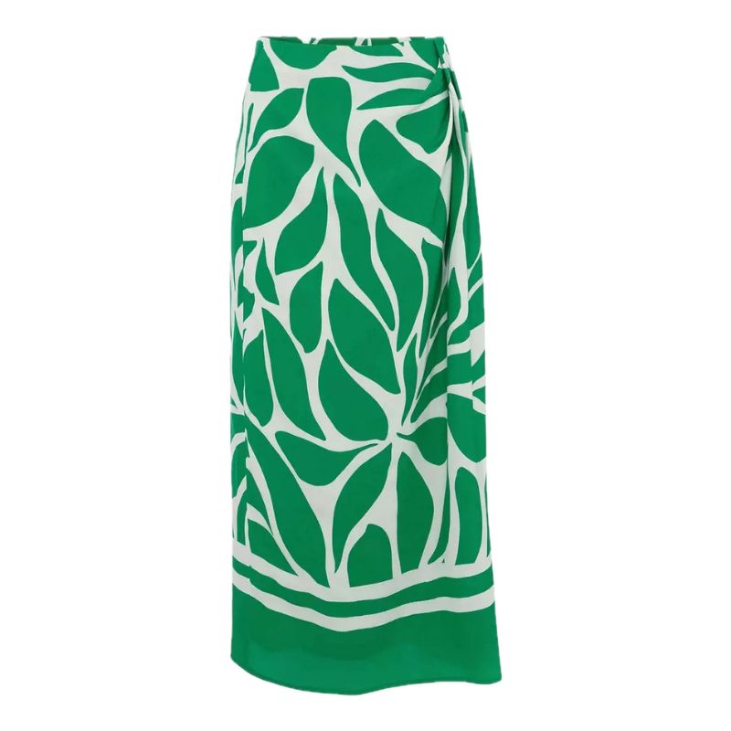 Phase Eight , Presley Leaf Print Skirt