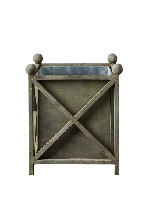 Cross Frame Iron Planter