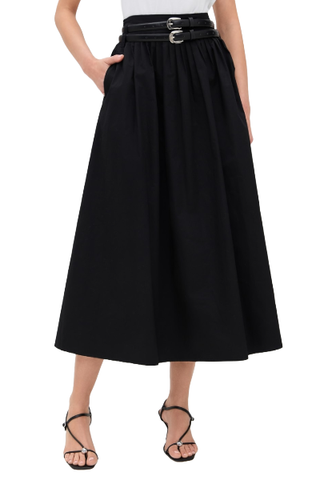 Pixie Market Thea Double Belted Skirt