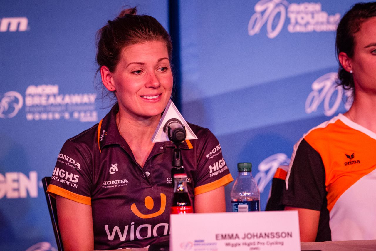 Emma Johansson (Wiggle High5) is here to go after the overall