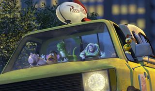 Pizza Planet truck in Toy Story