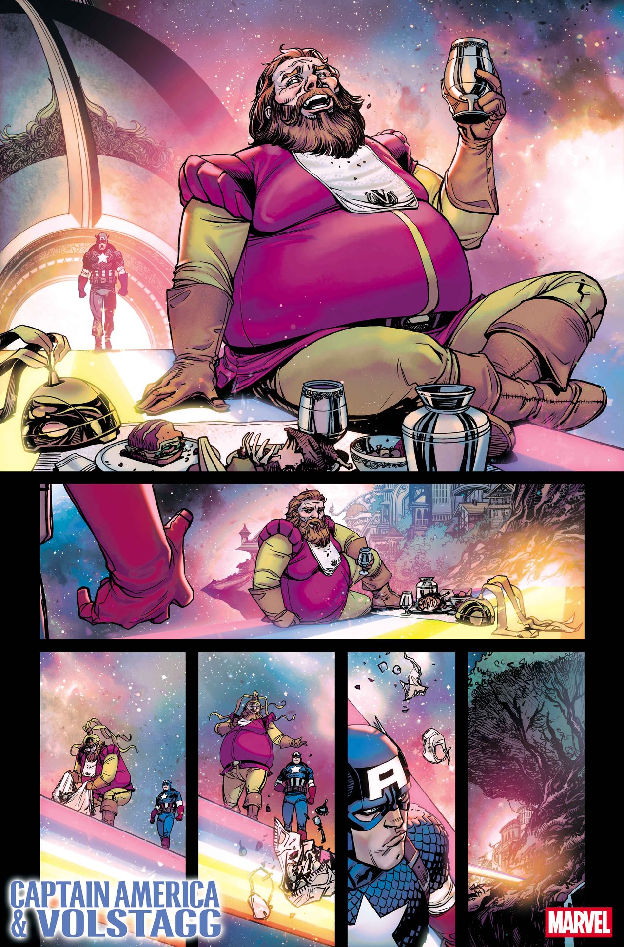 CAPTAIN AMERICA &amp; VOLSTAGG #1