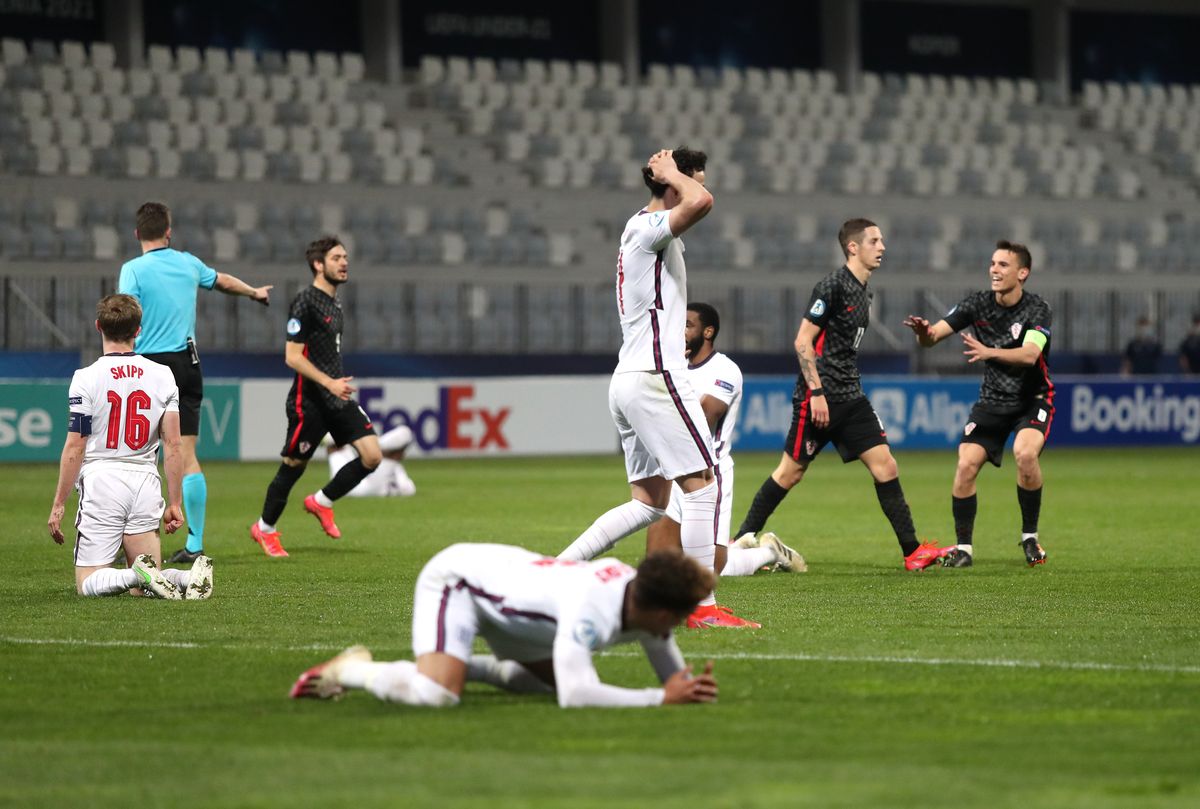 Croatia v England – 2021 UEFA European Under-21 Championship – Group D – Bonifika Stadium