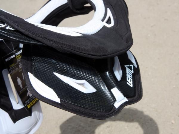 Leatt revised the padding on its neck braces for more ventilation and comfort.
